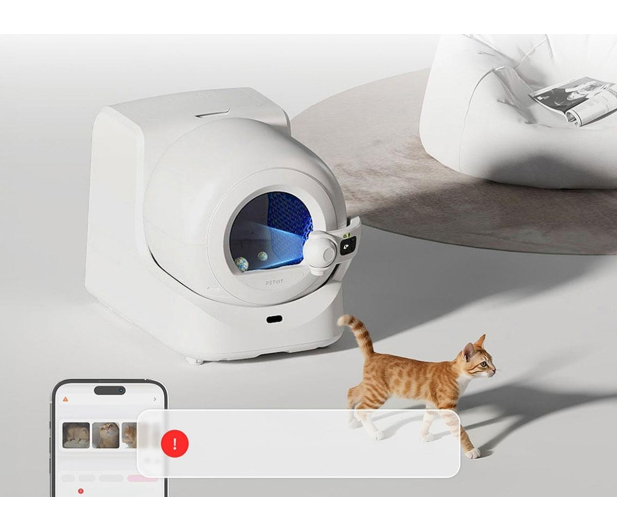 PetKit Urnine Monitor żwirek do kuwety - 1606075 - zdjęcie 6